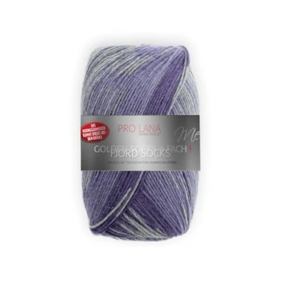 Abbildung von Pro Lana FJORD SOCKS Häkelwolle, 420 m (4 fach Sockenwolle mit zauberhaftem Norwegermuster), 100 g