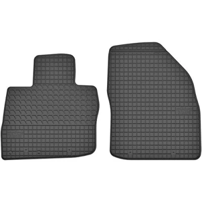 Abbildung von Gummimatten Vorne Gummi Fußmatten Satz für Honda Civic VIII UFO (2006 2012) / IX Hatchback (2012 2018) 2 teilig Passgenau