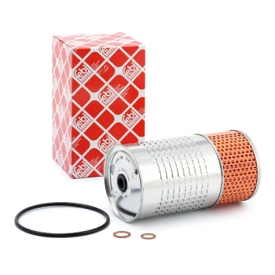 Abbildung von FEBI BILSTEIN 31188 Ölfilter mit Dichtring Filtereinsatz MERCEDES BENZ: C Klasse Limousine, E T modell, W124 SSANGYONG: Musso SUV