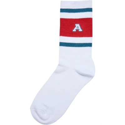 Abbildung von Urban Classics College TEAM Socken für Kinder, Größe: 47 50, Bottlegreen hugered white