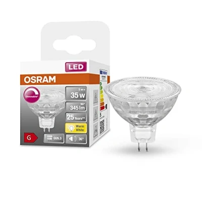 Abbildung von Osram Led lampe superstar mr16 (35) 5w 36 12v gu5.3 / 927 4058075796713