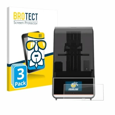 Abbildung von BROTECT Schutzglas für Anycubic Photon Mono M7 Pro (3 Stück) Schutzfolie Panzer Folie Glas [Extrem Kratzfest 9H, Anti Fingerprint,
