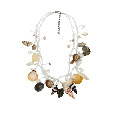 Abbildung von COLLEZIONE ALESSANDRO Lange Kette &quot;Sea&quot;, mit vielen echten Muscheln