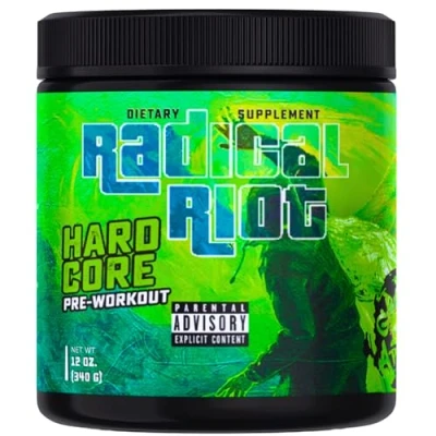 Abbildung von American Supps Pre Workout Booster Hardcore Radical Riot BODYBUILDING FITNESS Pulver