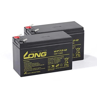 Abbildung von USV Akkusatz kompatibel Effekta MH700 AGM Blei Accu Batterie Notstrom UPS VdS