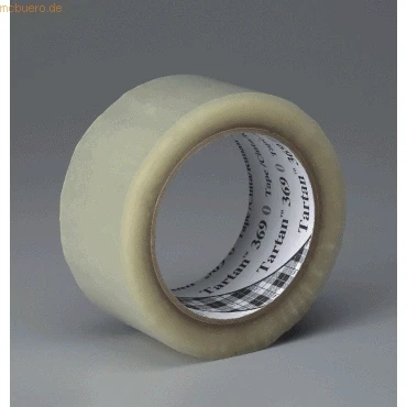 Abbildung von Tartan Packband 50mm x 66m 43my transparent