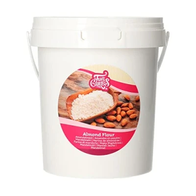 Abbildung von FunCakes Mandelmehl: 100% gemahlene blanchierte Mandeln, perfekt für Mandelkuchen, Kekse und Macarons. 350 g.