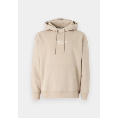 Abbildung von TOM Tailor Denim Relaxed Printed Hoodie Sweatshirt, Herren, Größe: XS, Light dove grey