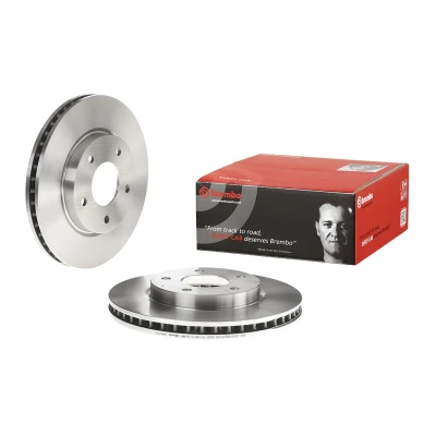 Abbildung von BREMBO 09.B647.10 Bremsscheibe 276 26 5 innenbelüftet MITSUBISHI: Lancer 8 Schrägheck, Limousine, 7 Limousine