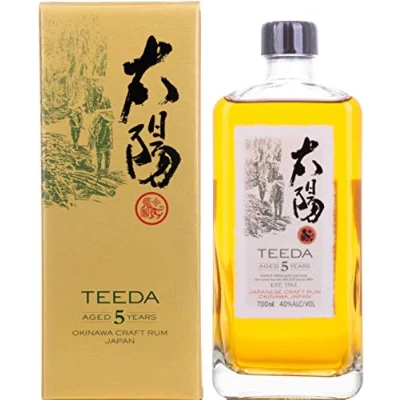 Abbildung von Teeda 5 Years Old Japanese Craft Rum 40% Vol. 0,7l in Geschenkbox