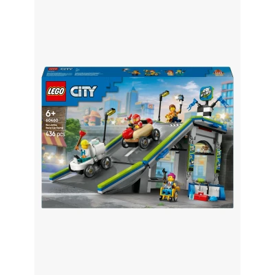 Abbildung von 60460 City Keine Limits: Seifenkistenrennen mit Rampe, Konstruktionsspielzeug