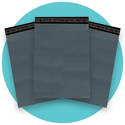 Abbildung von triplast 12 x 40,6 cm Kunststoff Versandtaschen Bag Grau (500 Stück)