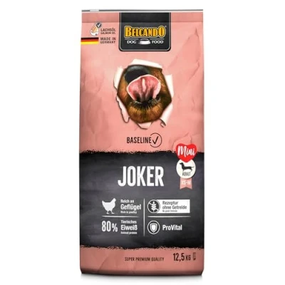 Abbildung von BELCANDO Baseline Joker [12,5kg] Getreidefreies Trockenfutter Für Hunde ausgewachsene Kleiner und mittlerer Rassen