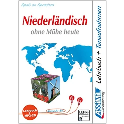 Abbildung von ASSiMiL Niederländisch ohne Mühe heute MP3 Sprachkurs Niveau A1 B2: Selbstlernkurs in deutscher Sprache, Lehrbuch + 1 CD: (Niveau B2) mit USB Stick
