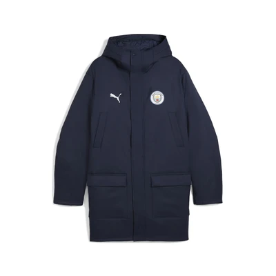 Abbildung von Manchester City Winter Trainingsjacke Herren PUMA Deep Navy Blue