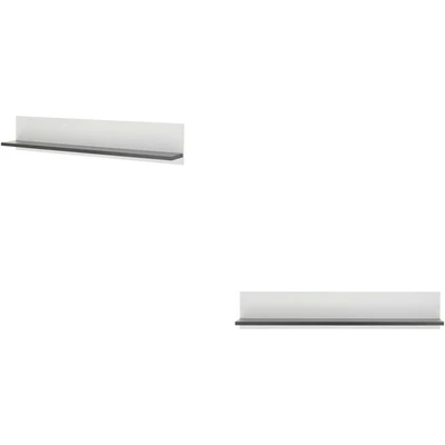 Abbildung von Home affaire Wandregal &quot;Sherwood&quot;, Breite 160 cm, in modernem Holz Dekor, 28 mm starke Ablageböden