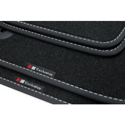 Abbildung von teileplus24 Auto Fußmatten EF146 Velours kompatibel mit Nissan Qashqai 2 J11 2013 2021