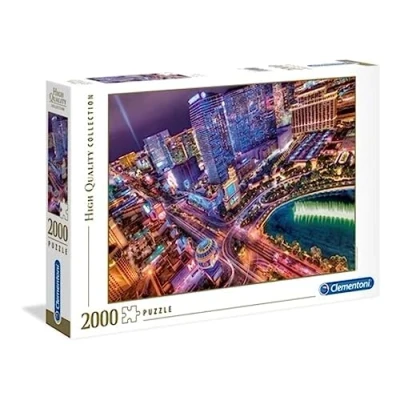 Abbildung von Clementoni® Puzzle High Quality Collection, Las Vegas, 2000 Puzzleteile, Made in Europe