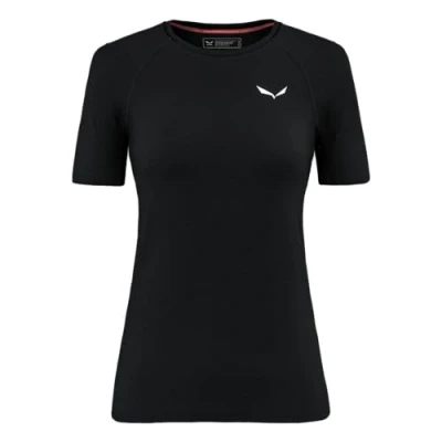 Abbildung von Salewa Damen Cristallo Warm Amr W T SRT. Shortsleeve Tee, Black Out, M EU