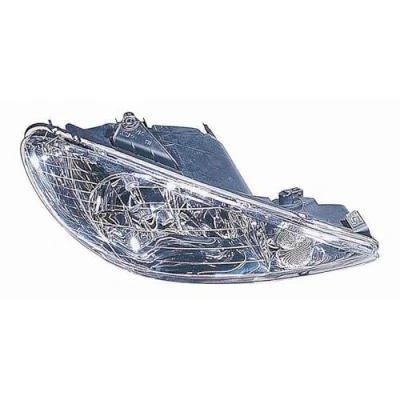 Abbildung von ALKAR 2746283 Scheinwerfer rechts W5W, H7/H7, PY21W PEUGEOT: 206 Schrägheck, SW