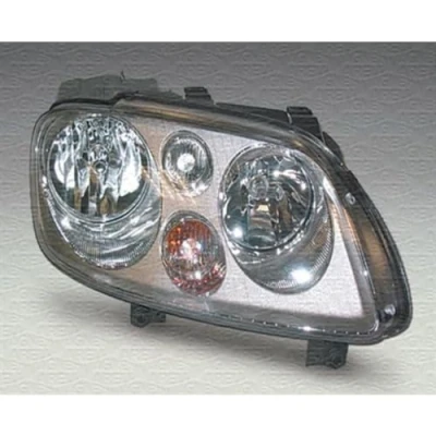 Abbildung von MAGNETI MARELLI 710301205201 Scheinwerfer links H7 Halogen mit Blinklicht für Rechtsverkehr Stellmotor LWR VOLKSWAGEN: Touran I