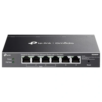 Abbildung von Omada 6 Port Gigabit Easy Managed Switch with 4 PoE+