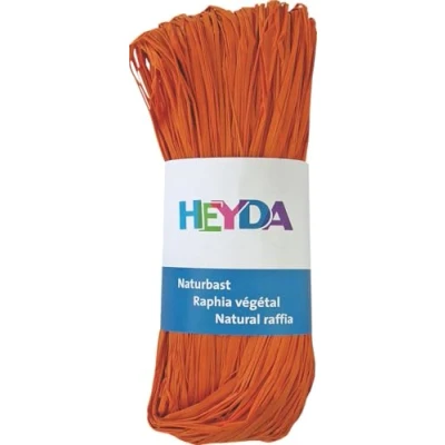 Abbildung von Heyda 204887794 Bast Naturbast (0 m x 0 mm, VE = 5/50 Bdl.) orange