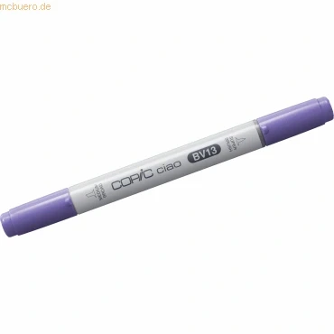 Abbildung von COPIC Ciao Marker Typ BV 13, Hydrangea Blue, vielseitiger Layoutmarker, mit einer mittelbreiten und Brush Spitze