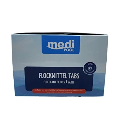 Abbildung von mediPOOL Poolpflege Flockmittel Tabs 1 kg, (Spar Set)