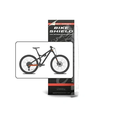 Abbildung von Bikeshield frame protection Stay/head shield kit matte sticker