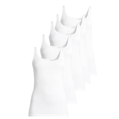 Abbildung von Speidel 5ER PACK Nadine Unterhemd/shirt, Damen, Größe: 40, Weiß