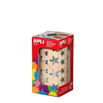 Abbildung von APLI Kids 11117 Gummirolle Stern silber