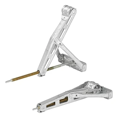 Abbildung von Ausdrehstütze Wohnwagen Wohnwagenstützen Kurbel Stützen Anhängerstütze (750kg 567x280mm H:495mm)