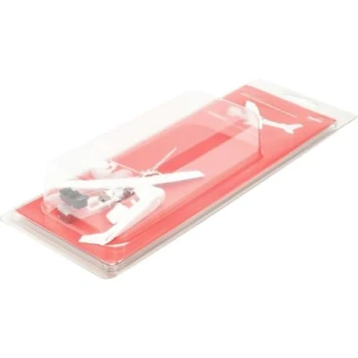 Abbildung von Herpa Minikit Sportflugzeug, Modellbausatz Flieger, originalgetreu im Maßstab 1:87, Modell für Diorama, Modellbau Flugzeug, Flugzeugmodell Sammler und Bastler, Miniatur Deko