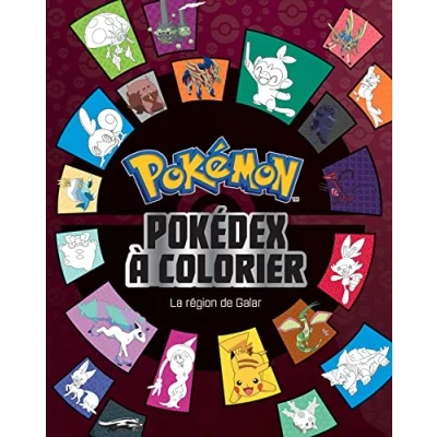 Abbildung von Pokémon Pokédex à colorier La région de Galar