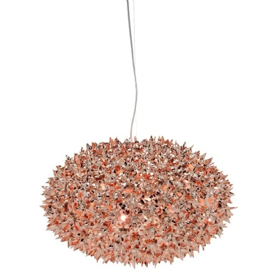 Abbildung von Kartell Bloom S1 LED Hängeleuchte G9, bronze