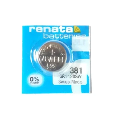 Abbildung von Renata Uhrenbatterie SP 381 ///;(391+) SR1120W (SR55,AG8,LR1120,LR55);1 Pack