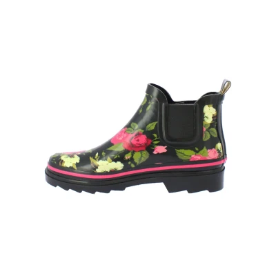 Abbildung von Beck WILD Roses Gummistiefel, Damen, Größe: 36, Schwarz Schuhe