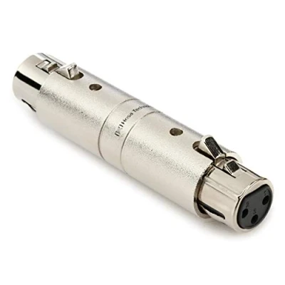 Abbildung von Hosa GXX 145, Gender Changer, XLR3F to Same