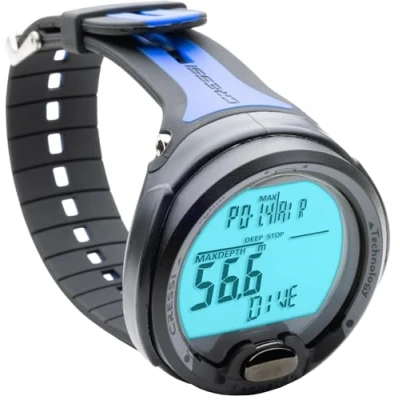 Abbildung von Cressi KS770052 Leonardo Dive Computer, Schwarz/Blau