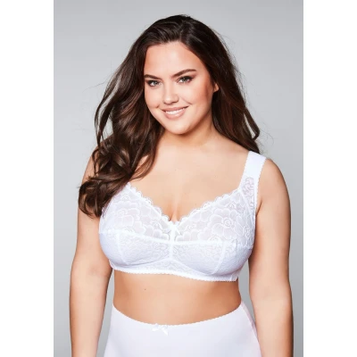 Abbildung von Sheego Triangel BH, Damen, Größe: 85F, White