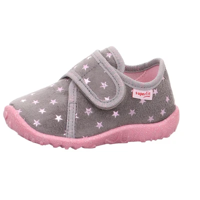 Abbildung von Superfit SPOTTY WMS: Mittel Hausschuh Klettschuh, Kindergarten Schuh mit süßem Motiv