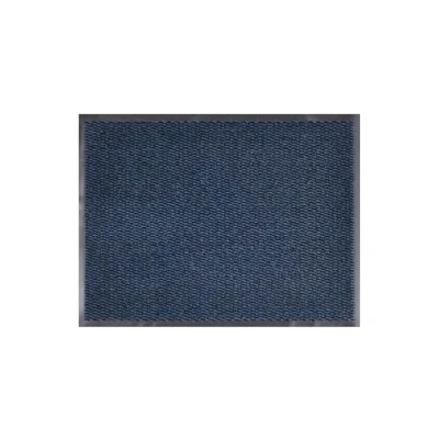 Abbildung von andiamo Fußmatte Easy Schmutzfangmatte für den Hauseingang flexibel einsetzbar als Türmatte innen, Fußabtreter im überdachten Außenbereich oder Schuhmatte 80 x 120 cm Blau