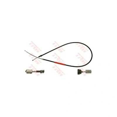 Abbildung von TRW GCH1295 Handbremsseil 1445, 1163 Trommelbremse PEUGEOT: 309 II Schrägheck