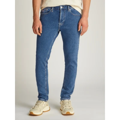 Abbildung von Tommy Jeans Austin Slim Fit, Herren, Größe: 32x32, Denim medium
