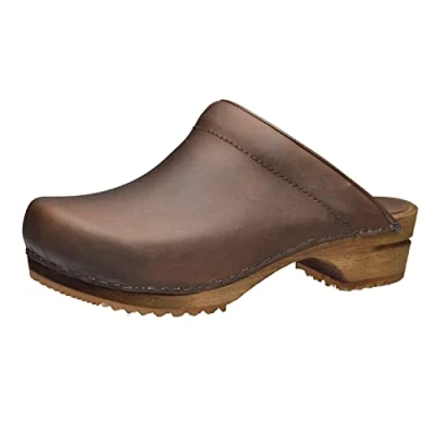 Abbildung von Sanita Chrissy OPEN Clogs, Damen, Größe: 41, Antique brown Schuhe
