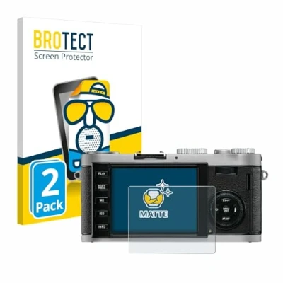 Abbildung von BROTECT Entspiegelungs Schutzfolie für Leica X1 (2 Stück) Matte Displayschutz Folie, Anti Reflex, Fingerprint