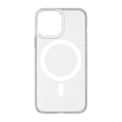 Abbildung von INF Hülle für iPhone 11 Handyhülle Acryl mit Ladegerät Transparent/weiß