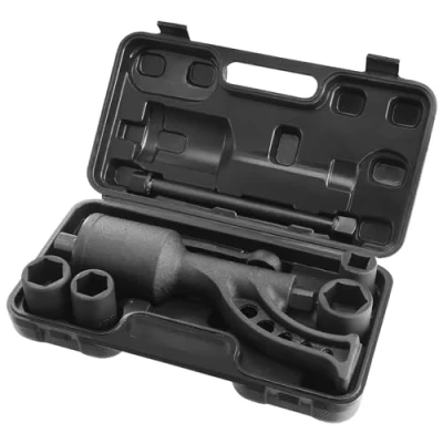 Abbildung von VEVOR Drehmomentvervielfältiger 6800 Nm, Drehmoment Verstärker 1:64, Drehmomentverstärker 25,4 x mm, Radschlüssel Set 21# Vierkant 33 38 mm und 41 Kraftschrauber