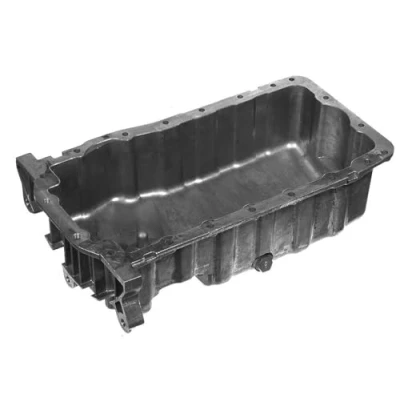 Abbildung von MEYLE 100 103 0041 Ölwanne ohne Dichtung mit Bohrung für Ölstandsensor ORIGINAL Quality VOLKSWAGEN: Golf 4 Schrägheck, Polo IV Schrägheck